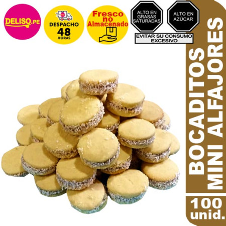 Mini Alfajores x 100 unid. Mini Alfajores x 100 unid.