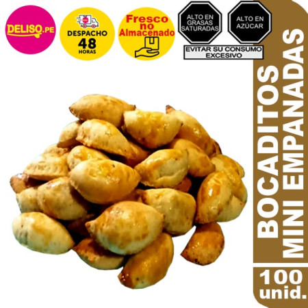 Mini Empanada de Pollo x 100 unid. Mini Empanada de Pollo x 100 unid.