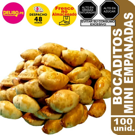 Mini Empanada de Queso x 100 unid. Mini Empanada de Queso x 100 unid.