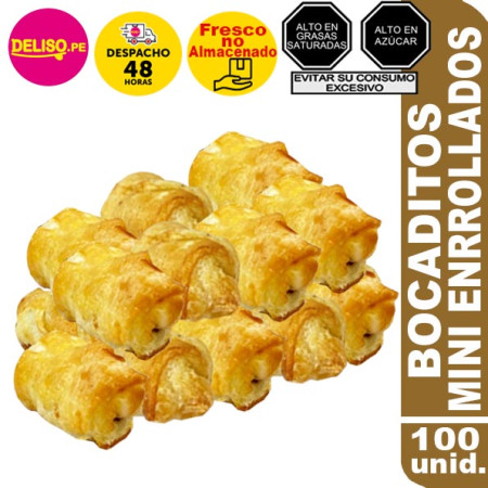 Mini Enrollado de Aceituna x 100 unid. Mini Enrollado de Aceituna x 100 unid.