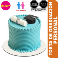 Torta de graduación personal Cod: CHG-02