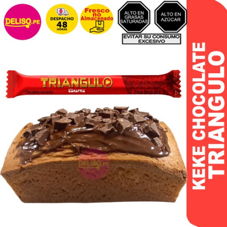 Keke Chocolate Triangulo Keke Chocolate Triangulo