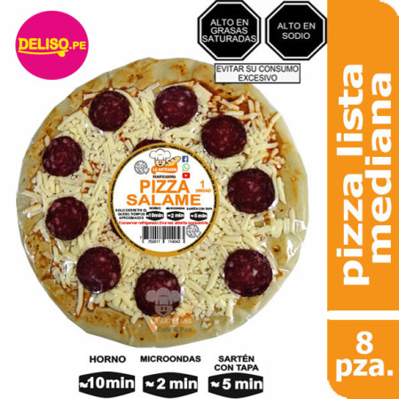 Pizza Lista Salame Pizza Lista Salame